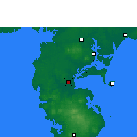 Nearby Forecast Locations - Haikang - Mapa