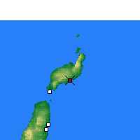 Nearby Forecast Locations - Lanzarote - Mapa