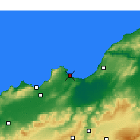 Nearby Forecast Locations - Arzew - Mapa