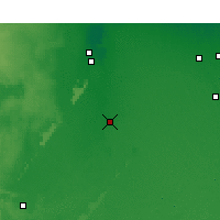 Nearby Forecast Locations - Touggourt - Mapa