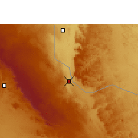 Nearby Forecast Locations - Tin El Koum - Mapa