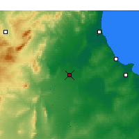 Nearby Forecast Locations - Cairuán - Mapa