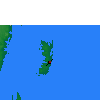 Nearby Forecast Locations - Isla de Pemba - Mapa