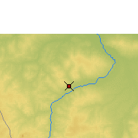 Nearby Forecast Locations - Moundou - Mapa
