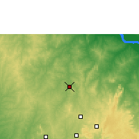 Nearby Forecast Locations - Ilorin - Mapa