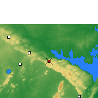 Nearby Forecast Locations - Abetifi - Mapa