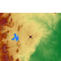 Nearby Forecast Locations - Chimoio - Mapa