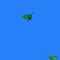 Nearby Forecast Locations - Saint Paul Island - Mapa
