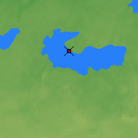 Nearby Forecast Locations - Island Lake - Mapa