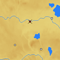 Nearby Forecast Locations - Dupree AGCM - Mapa