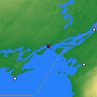 Nearby Forecast Locations - Kingston - Mapa