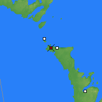 Nearby Forecast Locations - Tobermory - Mapa