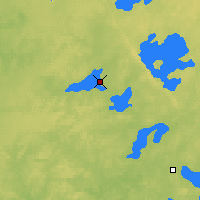 Nearby Forecast Locations - Red Lake - Mapa