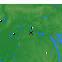 Nearby Forecast Locations - Paducah - Mapa