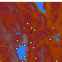 Nearby Forecast Locations - Reno - Mapa