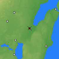 Nearby Forecast Locations - Green Bay - Mapa