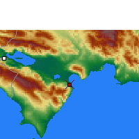 Nearby Forecast Locations - Barahona - Mapa