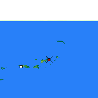 Nearby Forecast Locations - Tórtola - Mapa