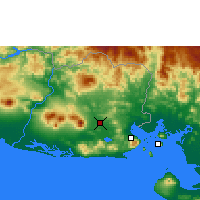 Nearby Forecast Locations - San Miguel/papalon - Mapa