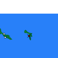 Nearby Forecast Locations - Bonaire - Mapa