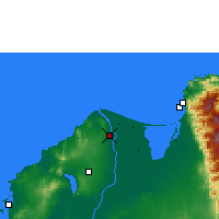 Nearby Forecast Locations - Barranquilla - Mapa