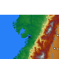 Nearby Forecast Locations - Buenaventura - Mapa