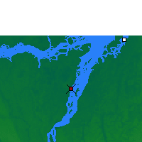 Nearby Forecast Locations - Cametá - Mapa