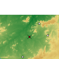 Nearby Forecast Locations - Caicó - Mapa
