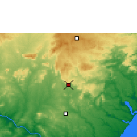 Nearby Forecast Locations - Palmeira d. I. - Mapa