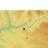 Nearby Forecast Locations - Capinópolis - Mapa