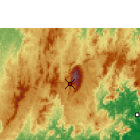 Nearby Forecast Locations - Caparaó - Mapa