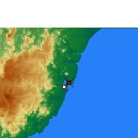 Nearby Forecast Locations - Vitória - Mapa