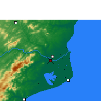 Nearby Forecast Locations - Campos dos Goytacazes - Mapa