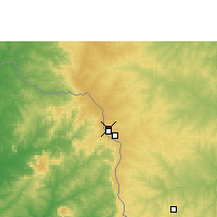 Nearby Forecast Locations - Punta Porá - Mapa
