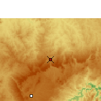 Nearby Forecast Locations - Jaguariaíva - Mapa