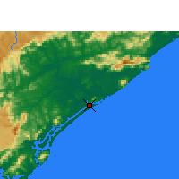 Nearby Forecast Locations - Iguape - Mapa