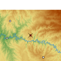 Nearby Forecast Locations - Chapecó - Mapa