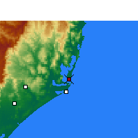 Nearby Forecast Locations - Laguna - Mapa