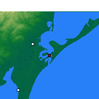 Nearby Forecast Locations - Río Grande - Mapa