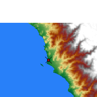 Nearby Forecast Locations - Lima - Mapa