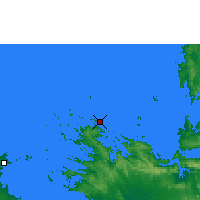 Nearby Forecast Locations - Koolan Insel - Mapa