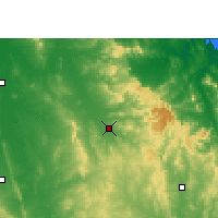 Nearby Forecast Locations - Thangool - Mapa