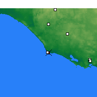 Nearby Forecast Locations - Windy Harbour - Mapa
