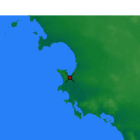 Nearby Forecast Locations - Streaky Bay - Mapa