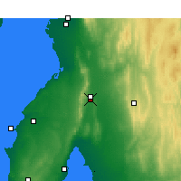 Nearby Forecast Locations - Snowtown - Mapa