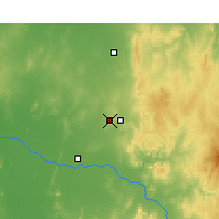 Nearby Forecast Locations - Parkes - Mapa
