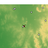 Nearby Forecast Locations - Temora - Mapa