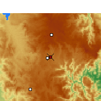 Nearby Forecast Locations - Armidale - Mapa