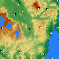 Nearby Forecast Locations - Ross - Mapa