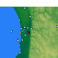 Nearby Forecast Locations - Ciudad de Gosnells - Mapa